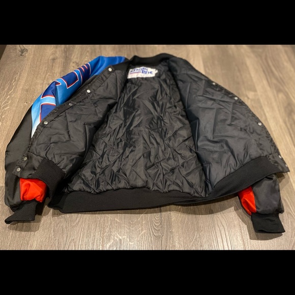 Vintage Buffalo Bills Chalk Line Fanimation Jacket, Made in USA - Picture 8 of 10